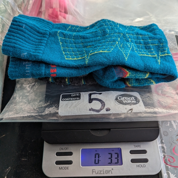 Columbia Omni-Heat Blue Ski Socks - Picture 4 of 4